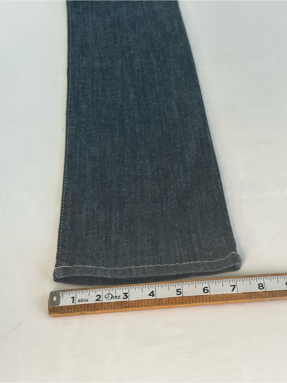 Sneak Peek Made in USA Dark Wash Bootcut Stretch Jeans Women’s Size 1 Y2K - Picture 11 of 15